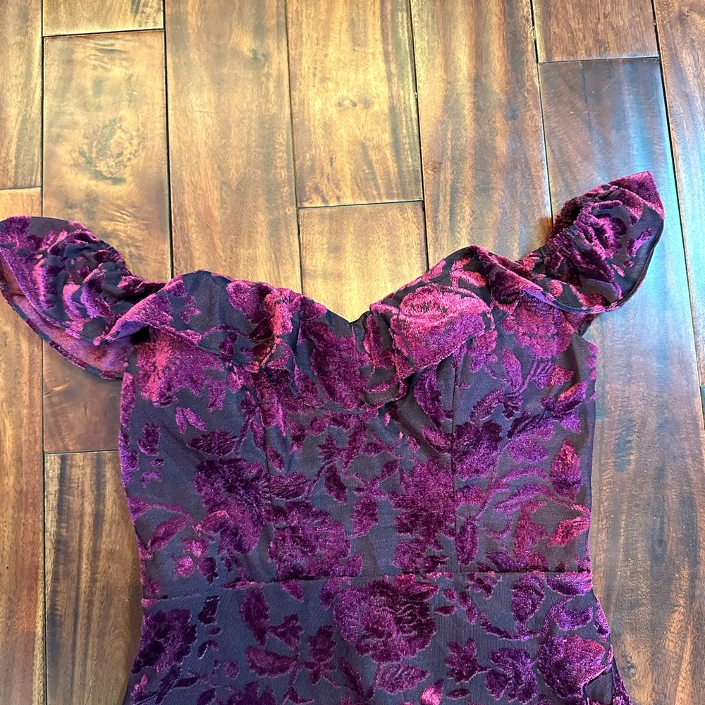 Y2K Whimsigoth Prom Dress Dark Romance Size XS - Picture 2 of 4